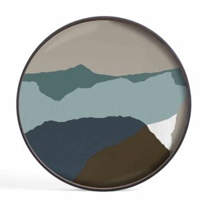 Vassoio Wabi Sabi in vetro 20462