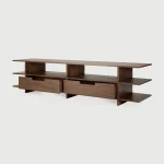 10792_Kabuki_TV_cupboard_varnished_teak_brown_2_drawers_side02_HQ