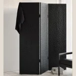35135_Chopped_room_divider_varnished_mahogany_black_35103_Jack_lounge_chair_mahogany_dark_brown_black_leather_web