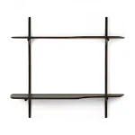 35062_PI_wall_mounted_desk_varnished_mahogany_dark_brown_1_shelf_front_cut_HQ