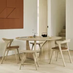 53067_Geometric_dining_table_oak_round_51488_Bok_chair_cognac_leather_53033_Osso_stool_51335_PI_console_HQ