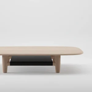 Nilu Leather Coffee Table