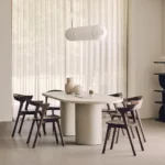 10686_Bok_dining_chair_Brown_26427_Elements_dining_table_Off_White_HQ