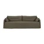 21413_Weave_sofa_Green_linen_fabric_3_seater_with_removable_cover_front_cut_HQ
