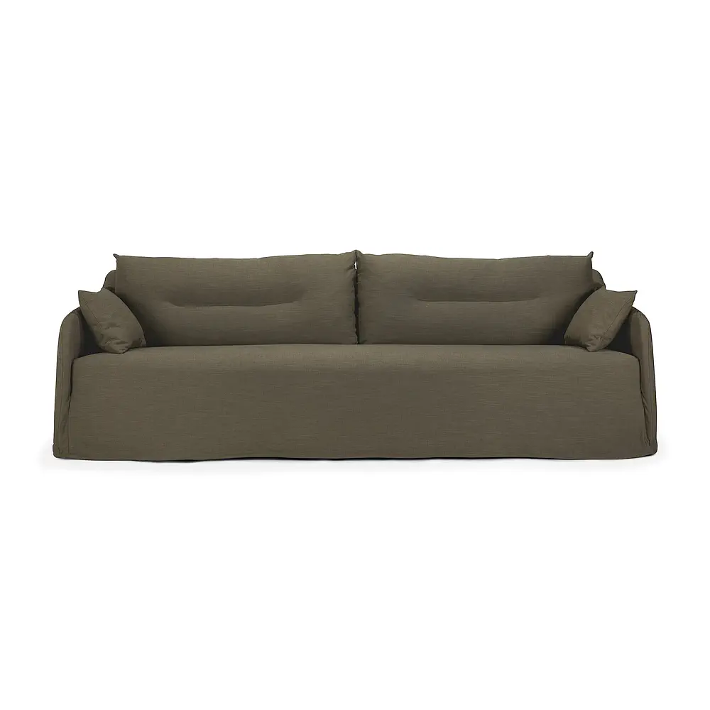 21413_Weave_sofa_Green_linen_fabric_3_seater_with_removable_cover_front_cut_HQ