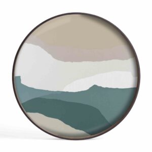 Vassoio Wabi Sabi in vetro 20461