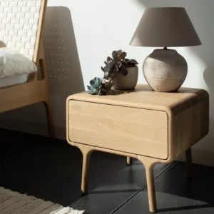 Fawn bedside table